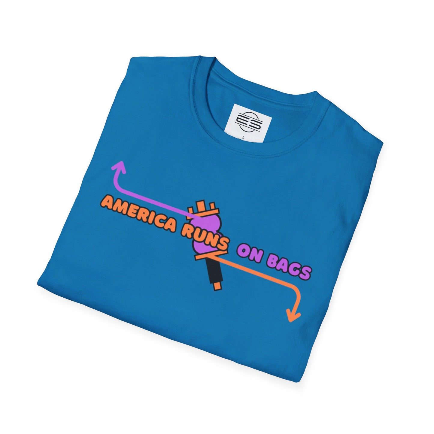 AMERICA RUNS TEE