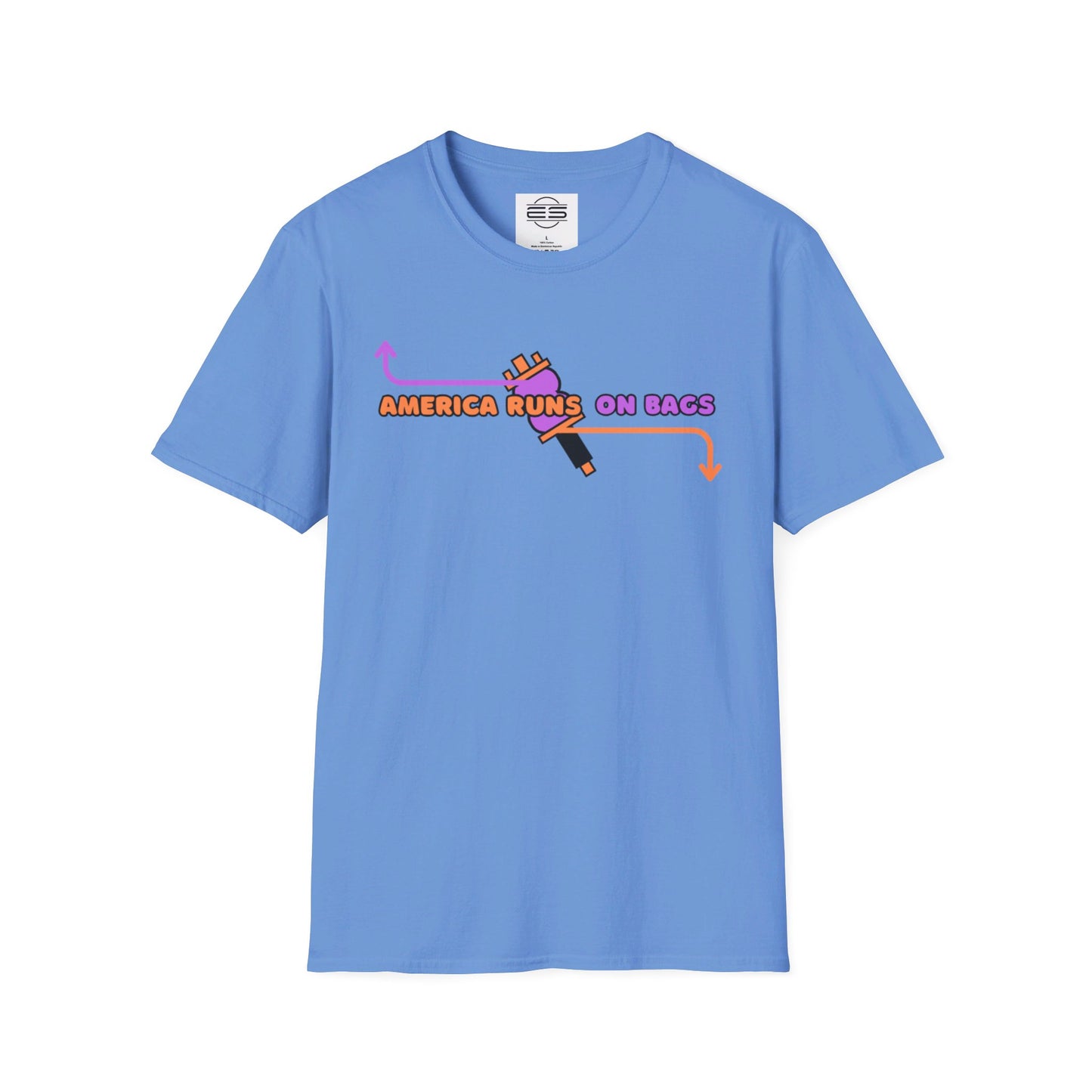 AMERICA RUNS TEE