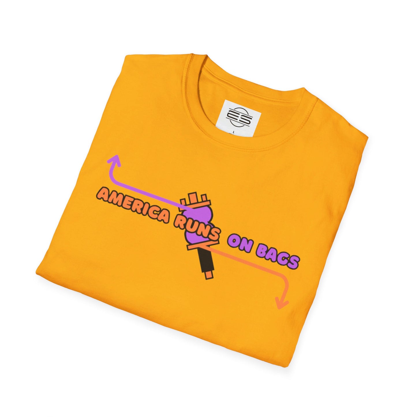 AMERICA RUNS TEE