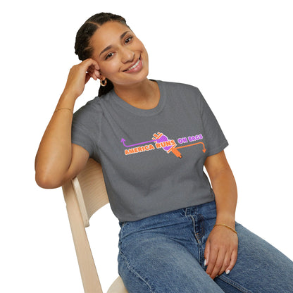 AMERICA RUNS TEE