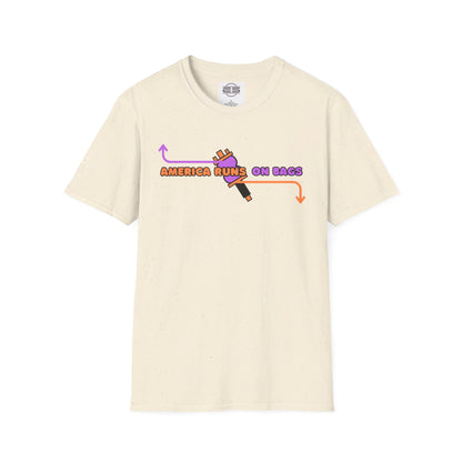 AMERICA RUNS TEE