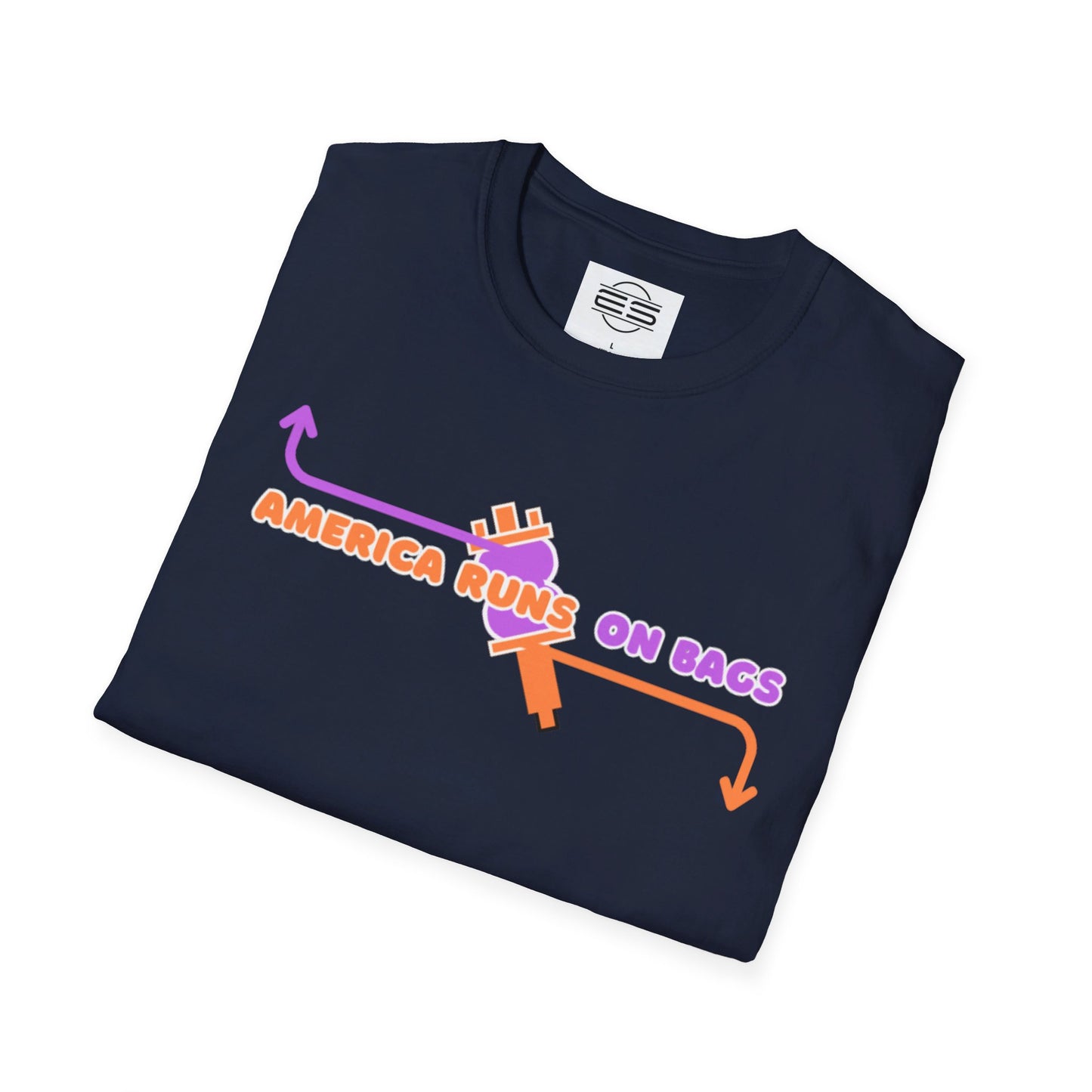 AMERICA RUNS TEE