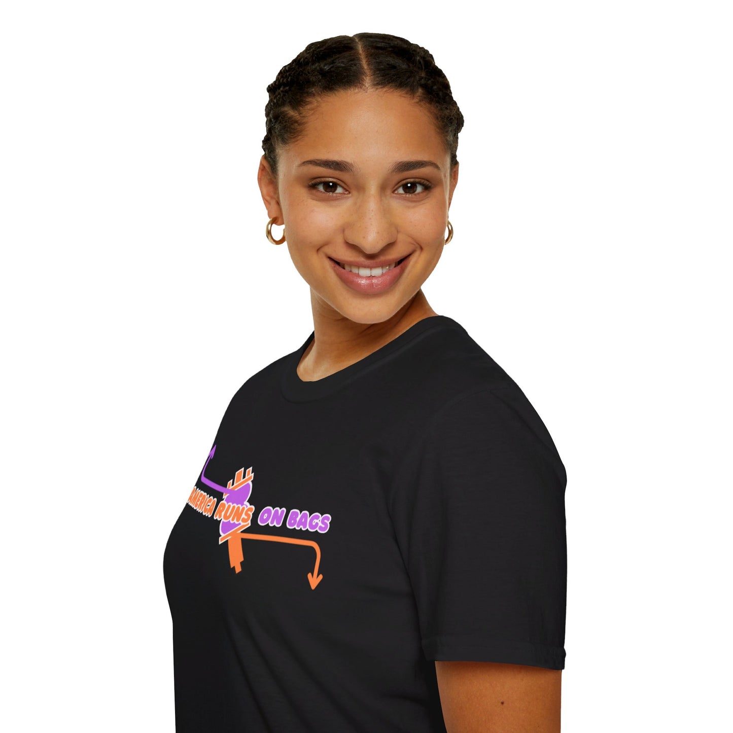 AMERICA RUNS TEE