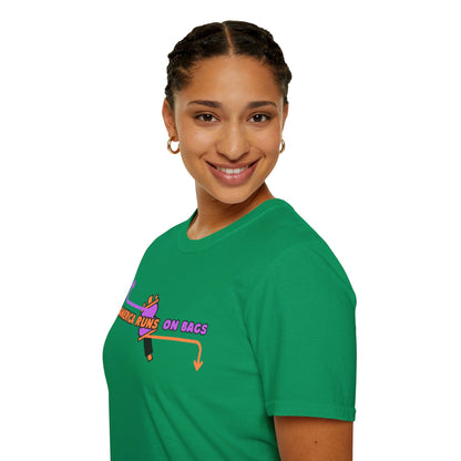 AMERICA RUNS TEE