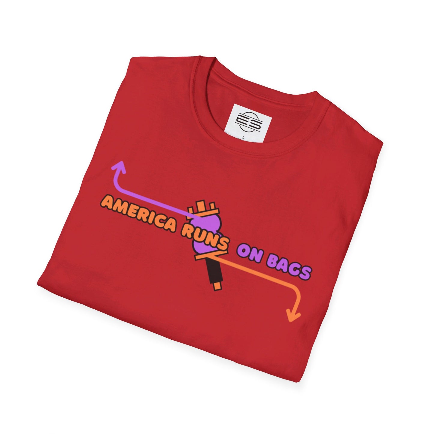 AMERICA RUNS TEE