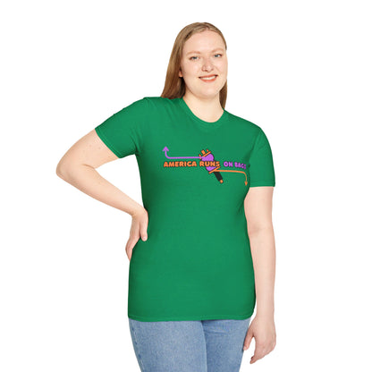 AMERICA RUNS TEE