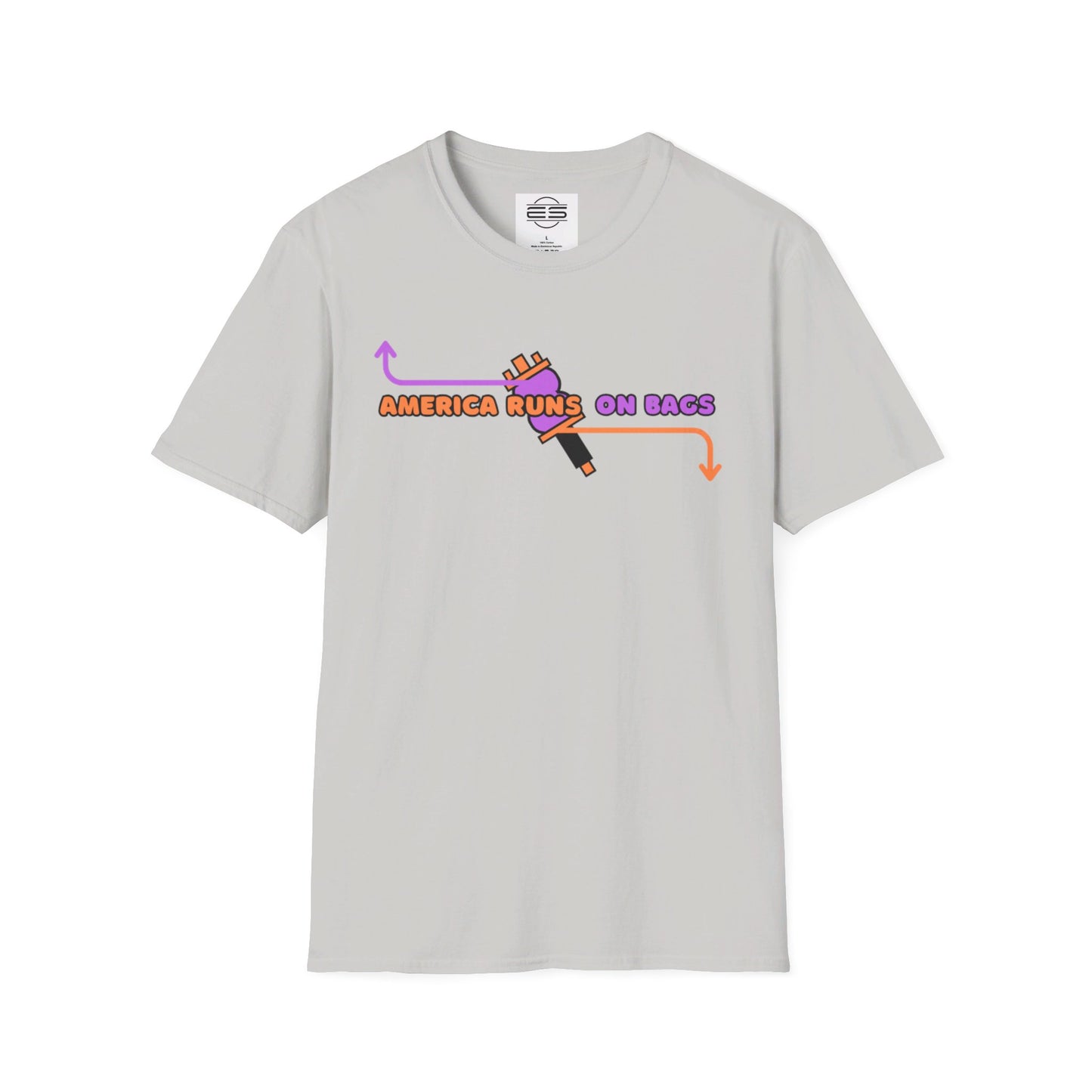 AMERICA RUNS TEE