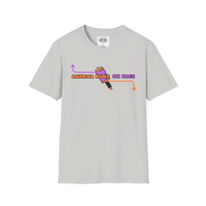 AMERICA RUNS TEE